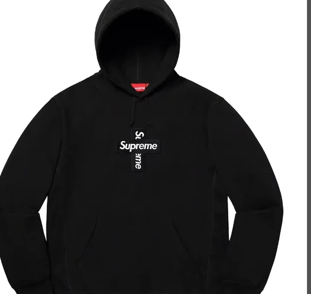 Cross Logo Velvet Grey S L XL Bogo with Hooded Hoodie 20FW Black Cross Hoodie Box M 0802